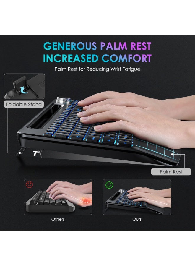 Nariele New Mechanical Office Gaming Esports Mouse and Keyboard Set - Image 5