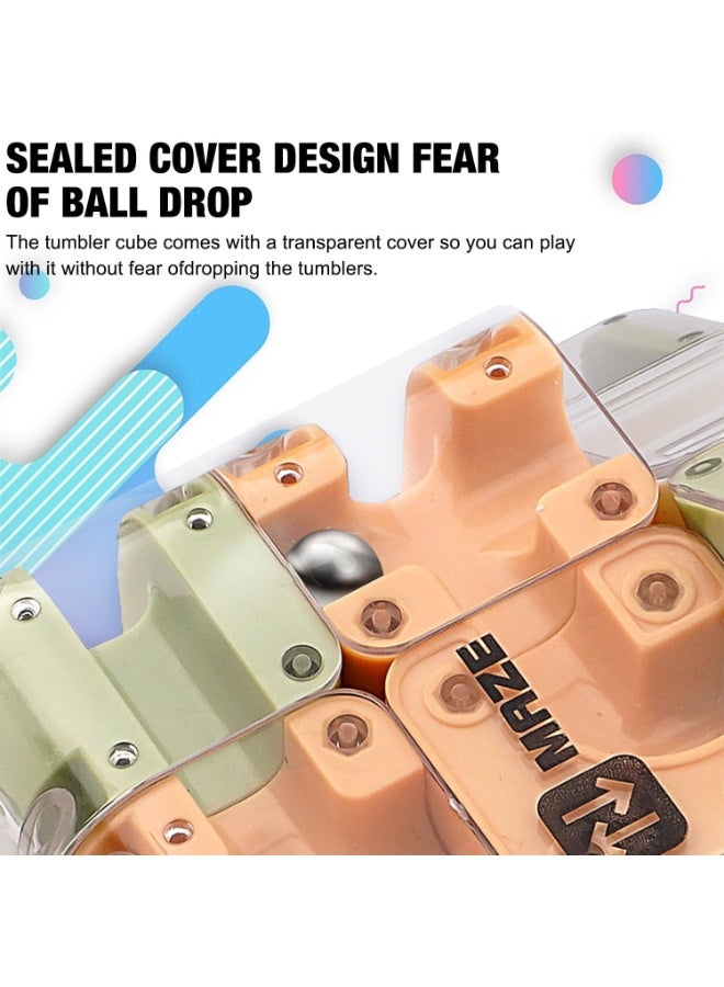 Large Rubik Race Game, 3D Maze Puzzle Games for Kids 8-12, Color-Match Puzzle Game, Education Sensory Toys Birthday Gift for Adults Kids 8 9+ Year Old Boy - Image 5