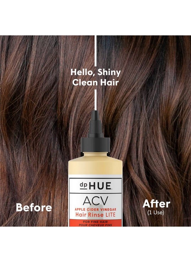dpHUE - Apple Cider Vinegar Hair Rinse Lite 8.5 Oz Shampoo Alternative Hair & Scalp Cleanser Won’T Weigh Fine Hair Down Helps Remove Buildup & Protects Natural Hair Oils - Image 1