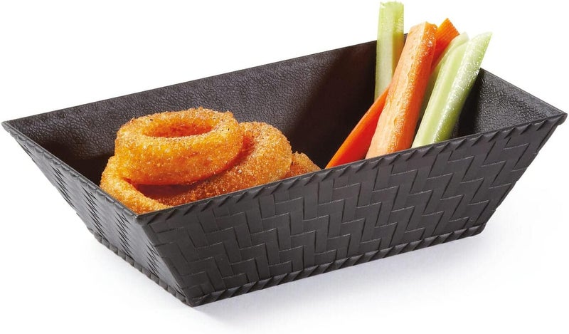 Get سلة تقديم مستطيلة GET RB893BK 8 x 45 سوداء مجموعة من 12 - Image 4