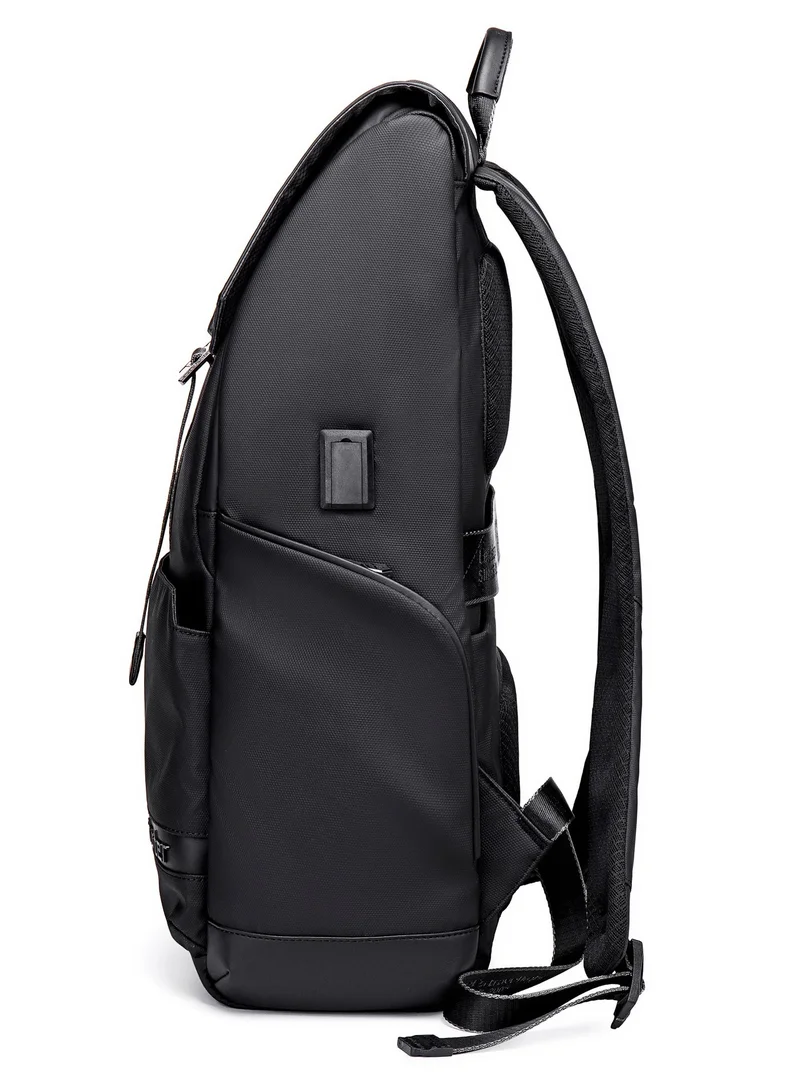 Arctic Hunter  Stylish Backpack Water Repellant Anti-Theft Laptop Shoulder Bag with Built in USB/Earphone Port Premium Travel College Daypack, B00428, Black  | Best Price UAE