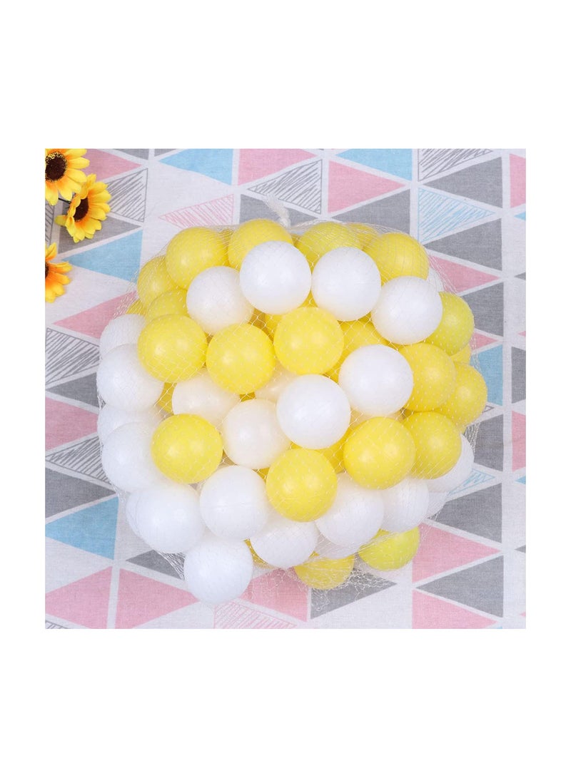 GGOOT 100 pcs Ball Pit Balls- Reusable Colorful Ocean Ball Crush Proof Play Balls Soft Balls for Toddlers Baby Kids- 2. 2 inches - Image 3