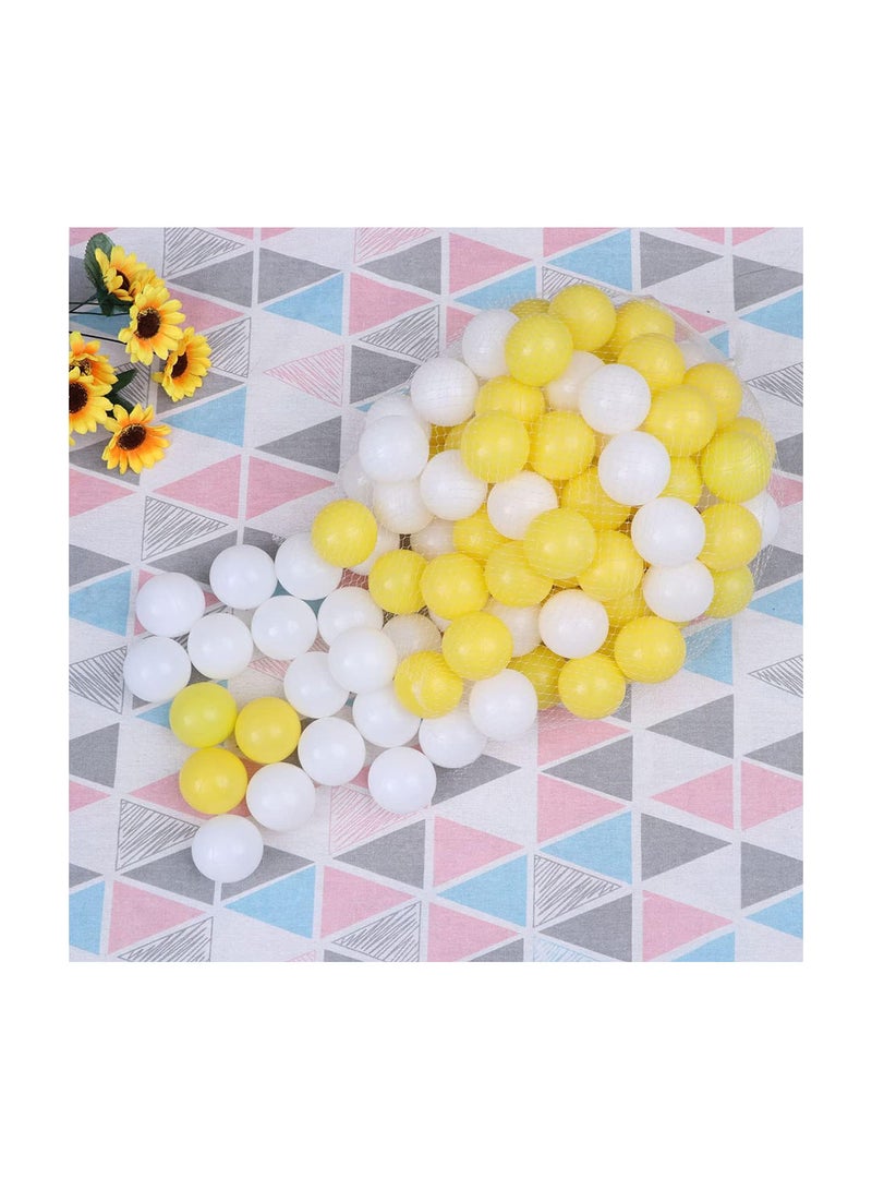 GGOOT 100 pcs Ball Pit Balls- Reusable Colorful Ocean Ball Crush Proof Play Balls Soft Balls for Toddlers Baby Kids- 2. 2 inches - Image 4