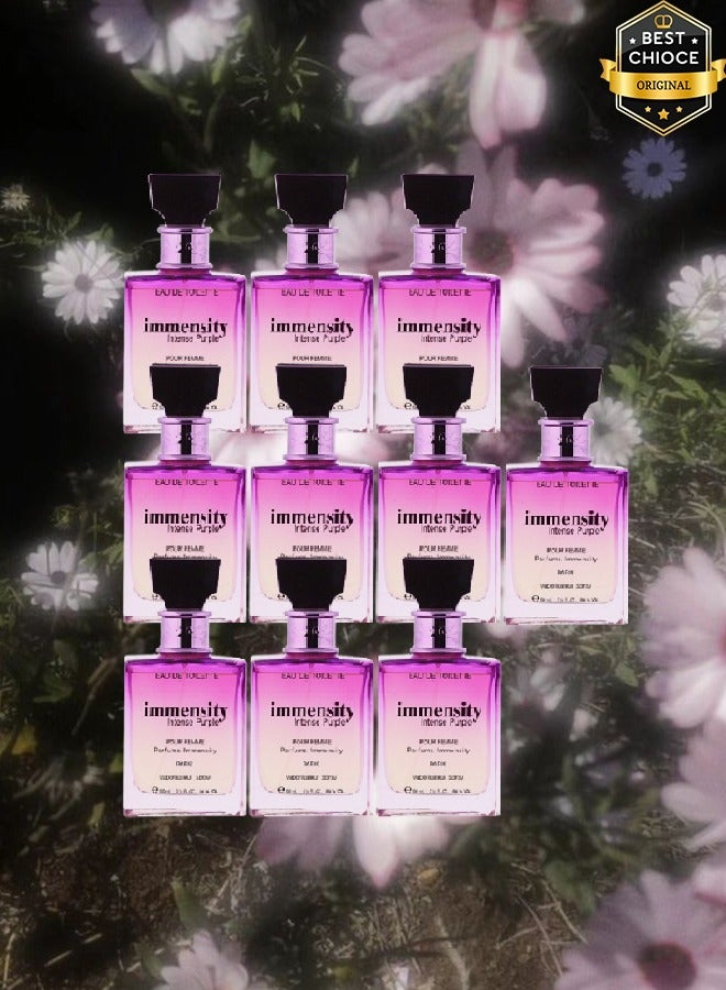 إمنسيتي 10 قطع عطر انتينس بيربل باريس للنساء 100 مل - Image 1