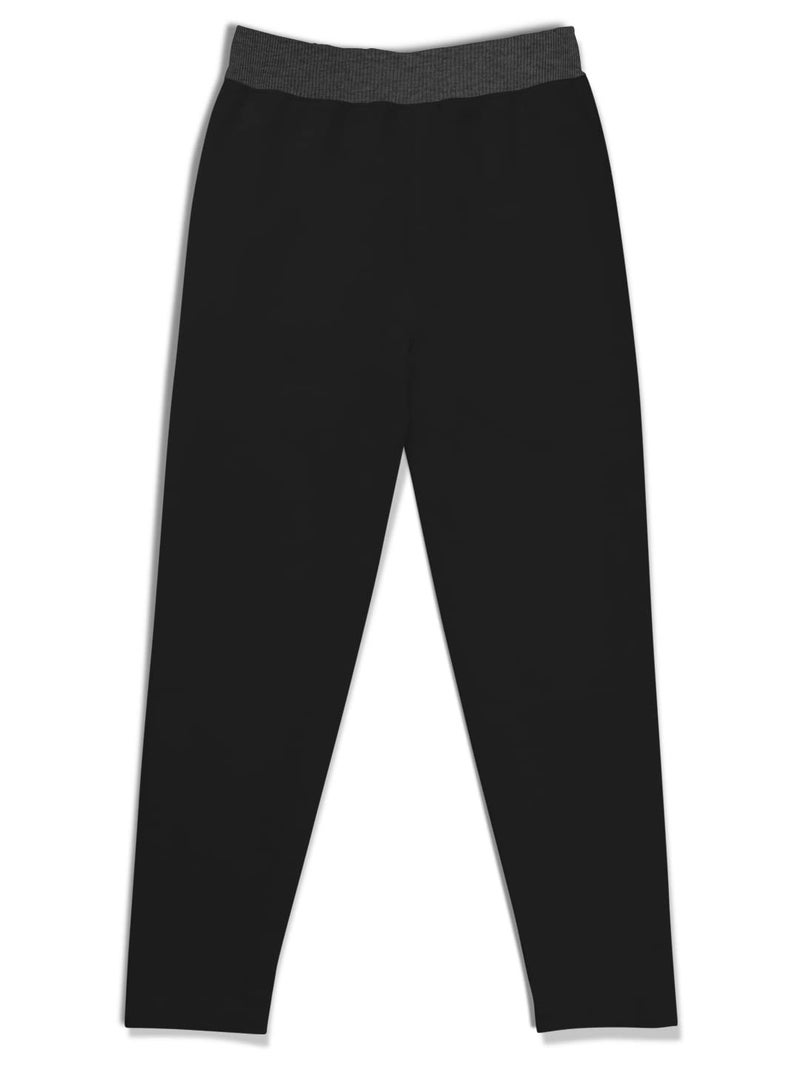 HELLCAT Boys Regular Fit Blended Cotton Stylish Mid Rise Track Pants - Pack of 3-Maroon/Grey_32(11-12Y) - Image 3