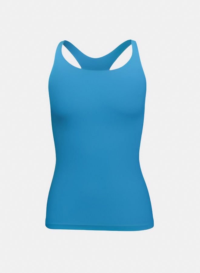 Silvy Lycra Castella Sleeveless Top Racerback For Women - Image 1