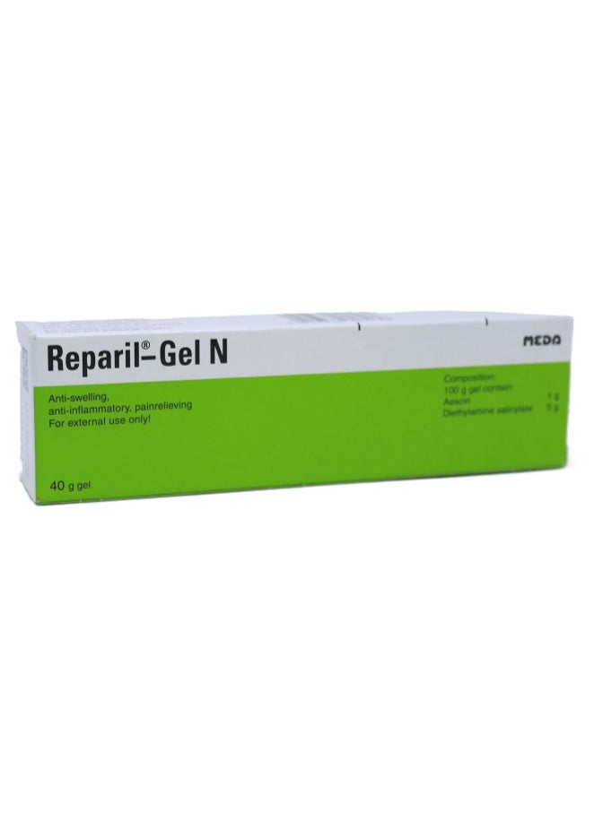 MEDA Reparil-Gel N Topical Gel 40g | Fast Relief for Pain, Swelling & Inflammation - Image 2