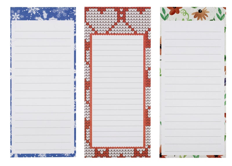 Creative Hobbies 12-Pack Monthly Magnetic Notepads - Vibrant Seasonal Designs for January to December - Image 5