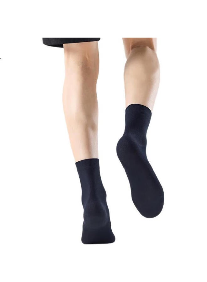THREEGUN Sanqiang [Jian Series] Men'S Socks, Modal Smooth Antibacterial Mid-Calf Socks, Odor-Resistant Socks For Men - Image 2