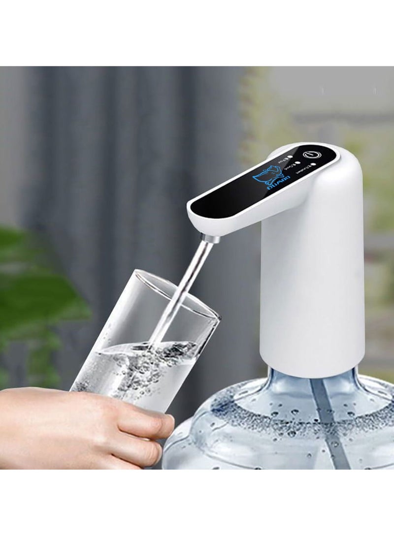 DUMBO Rechargeable Smart Water Pump Dispenser with 3-color TDS Water Quality Test - Image 1