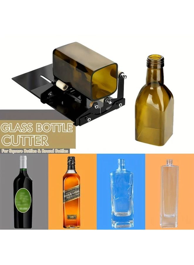 Black Glass Bottle Cutter Metal Tool for Wine Beer Candle Holders Vases - Image 5