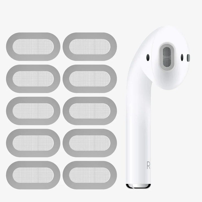 1-12pcs Dust Filter Net for Airpods 1/2 Replaceable Adhesive Earpiece Port Dustproof Steel Soft Mesh Net for Apple Earphone 5 6 - Image 3