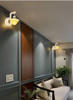 Vmax Modern Creative Gold Wall Hanging Lamp For Living Room Bedroom Balcony 3 Colour  - Image 3