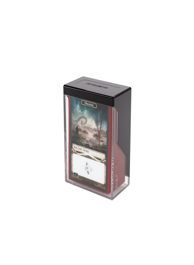 Asmodee Gamegenic Bastion 50+ XL Deck Box - Compact, Secure, and Perfectly Organized for Your Trading Cards! Safely Protects 50+ Double-Sleeved Cards, White Color, Made - Image 2