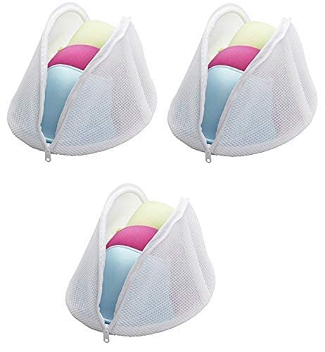 EKESHVAR EKESHVAR Zipped Mesh Washing Bag Hole Basket Underwear Bra Socks TShirts etc Protective Laundry Machine Suitcase Hot Laundry Bags 1  - Image 1
