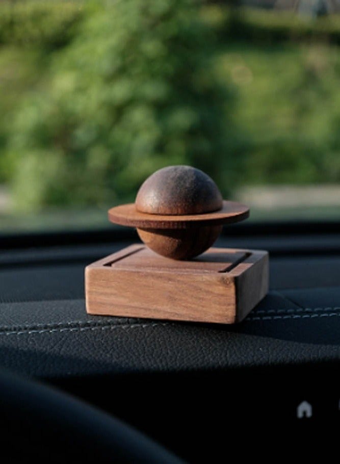 INSENSE Wooden car diffuser, aromatherapy essential oil diffuser wood, car fragrance, bedroom fragrance, desktop decoration - Image 3