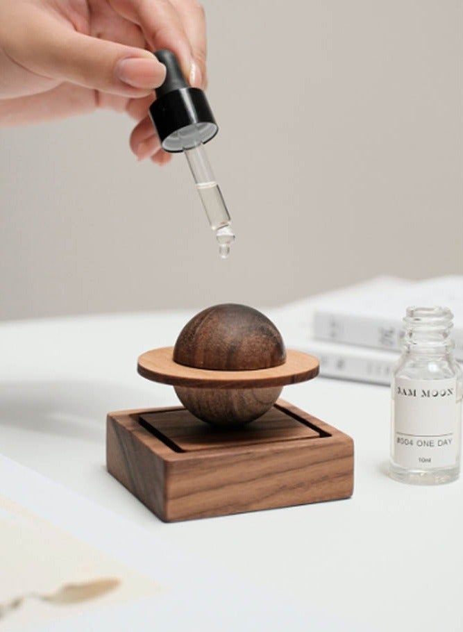 INSENSE Wooden car diffuser, aromatherapy essential oil diffuser wood, car fragrance, bedroom fragrance, desktop decoration - Image 4
