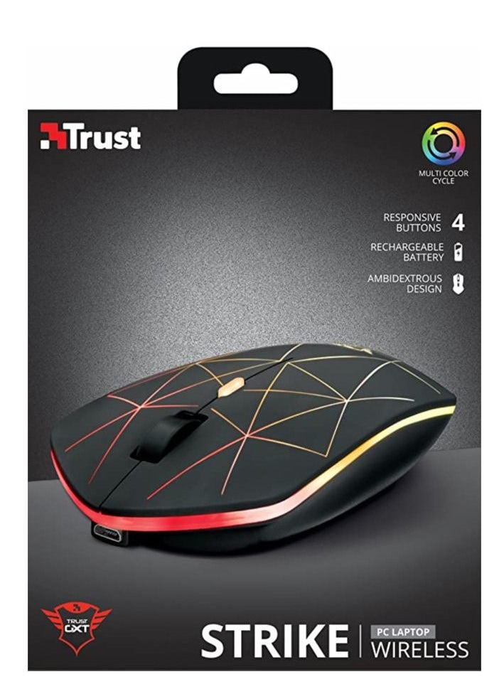 Trust - Trust GXT 117 Strike Rechargable Wireless Gaming Mouse - Image 1