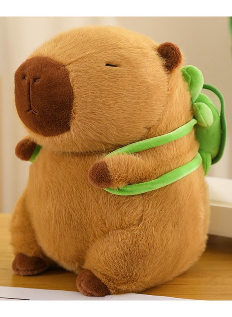 كاست ويف Capybara Plush Toy, Cute Capybara Stuffed Animals Capybara Stuffed Toy, Super Soft Capybara Plush Pillow Brown Capybara Plush Doll for Birthday Holiday  Gifts for Kids Girls Boys Adults (9.8 Inch) - Image 1