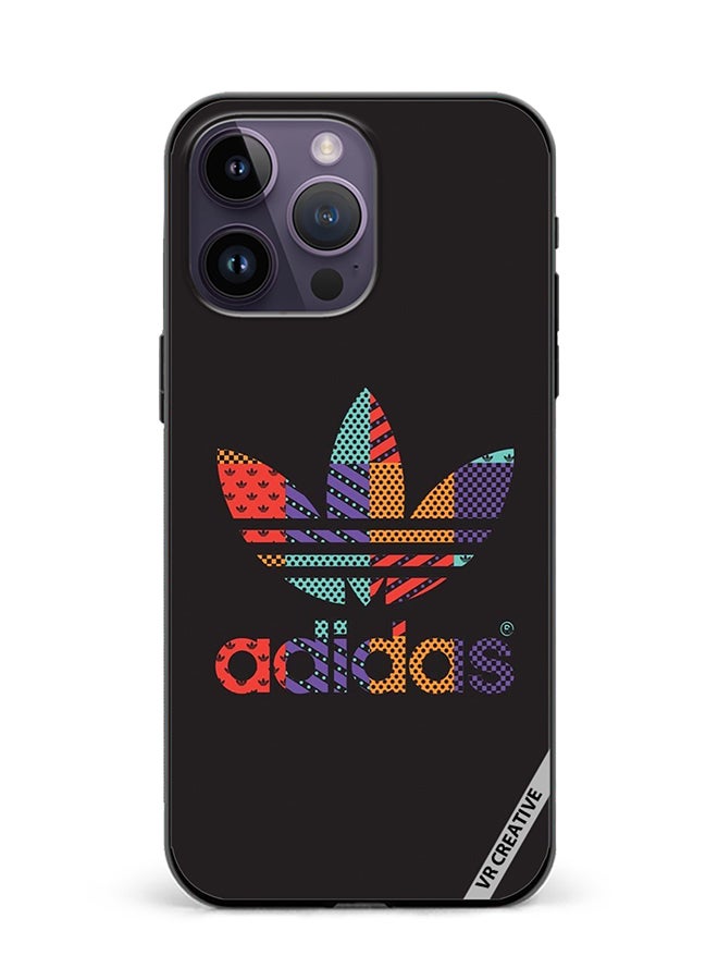 VR CREATIVE Protective Case Cover For Apple iPhone 16 Pro Adidas Design Multicolour - Image 1