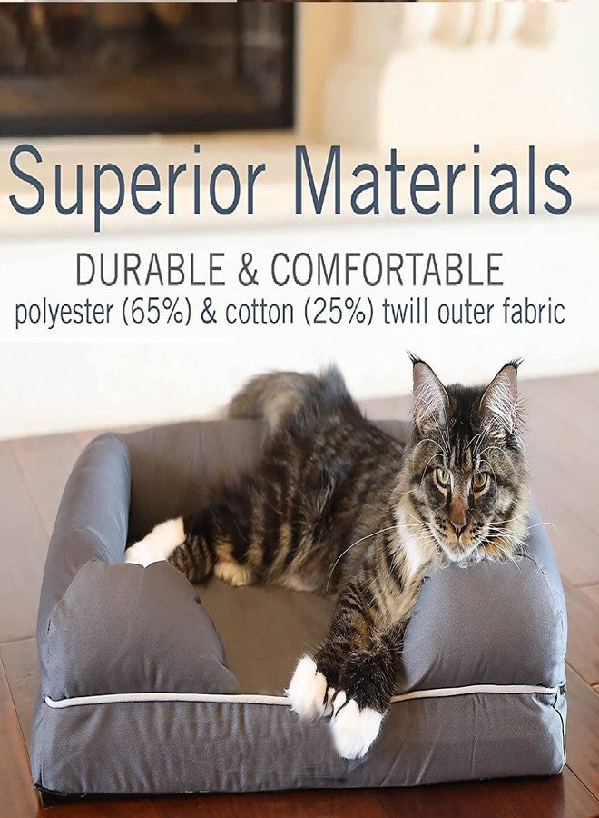 KOZI PET Ultimate Dog Bed | Solid CertiPUR-Indian Foam | Multiple Sizes, Medium Firmness Bolster, Waterproof Liner, Breathable Fabric - Image 2