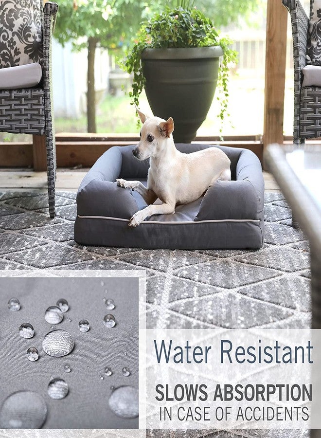 KOZI PET Ultimate Dog Bed | Solid CertiPUR-Indian Foam | Multiple Sizes, Medium Firmness Bolster, Waterproof Liner, Breathable Fabric - Image 4