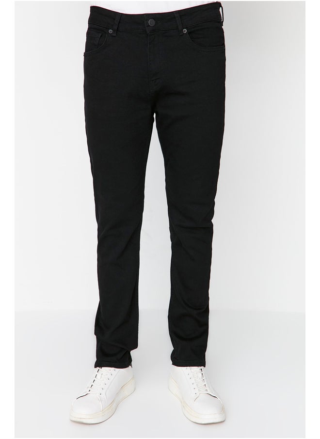trendyol Black Slim Fit Jeans TMNAW23JE00028  - Image 1