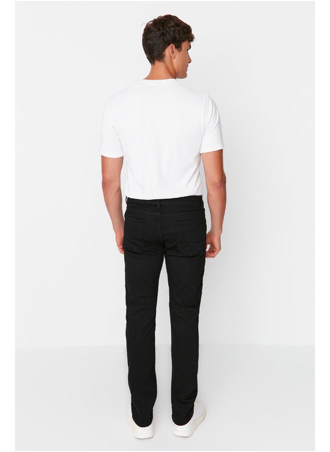 trendyol Black Slim Fit Jeans TMNAW23JE00028  - Image 5