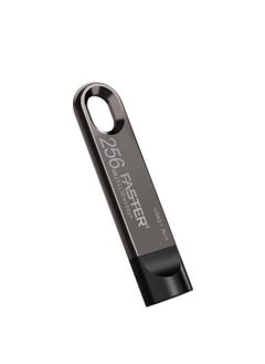 Faster 256GB 3.1 USB Flash Drive - Gen 1 Super Fast Pendrive with Metal Body - High Speed Jump Drive Memory Stick - Transfer Speed Up to 80 Mbps - For Laptop, Smart TV, Car, Speaker  - Image 2