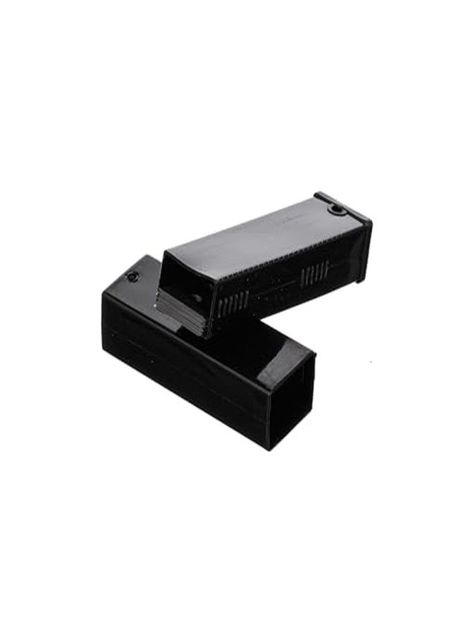 أنجر شفرات مكشطة زجاج فاخرة من الفولاذ المقاوم للصدأ من Unger Commercial مقاس 4 بوصات، عبوة من 10 شفرات - مزدوجة الجوانب لإزالة الحطام بكفاءة - Image 5