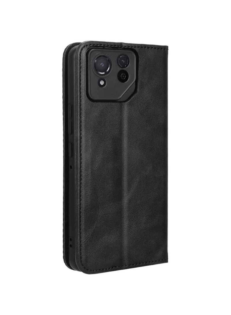 General Asus ROG Phone 8 Pro Wallet Case Leather Cover with Card Holder and Stand - Magnetic Phone Case for Asus ROG Phone 8 Pro  - Image 3