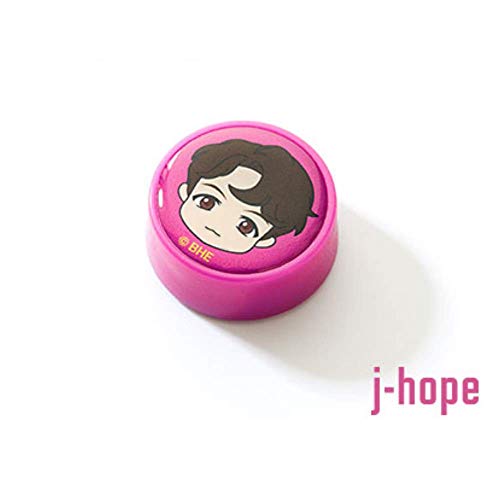 BTS [BTS Official Merchandise] Fans Gift - K-Pop Idols Goods - BTS Character Figure Toothbrush with Convenient Magnetic Holder (J-hope) - Image 3