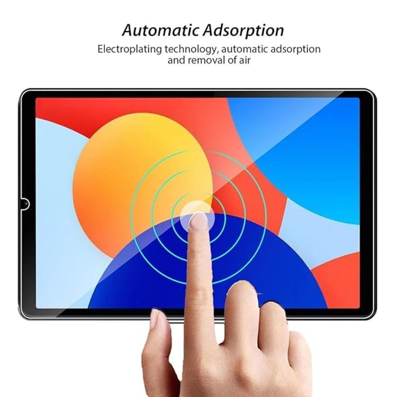 SPCORE Tempered Glass Full Screen Protector For Xiaomi Redmi Pad SE 4G 2024 (8.7 Inch) [Scratch Resistant] [Easy Installation] [Bubble Free] [1-Pack] - Image 4