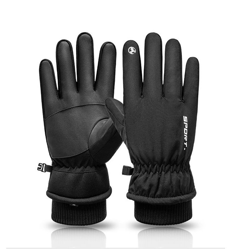 3M Xinxueli Warm Gloves Men'S And Women'S Winter Outdoor Cycling Ski Gloves Windproof Touch Screen Thickened Riding Gloves - Image 2