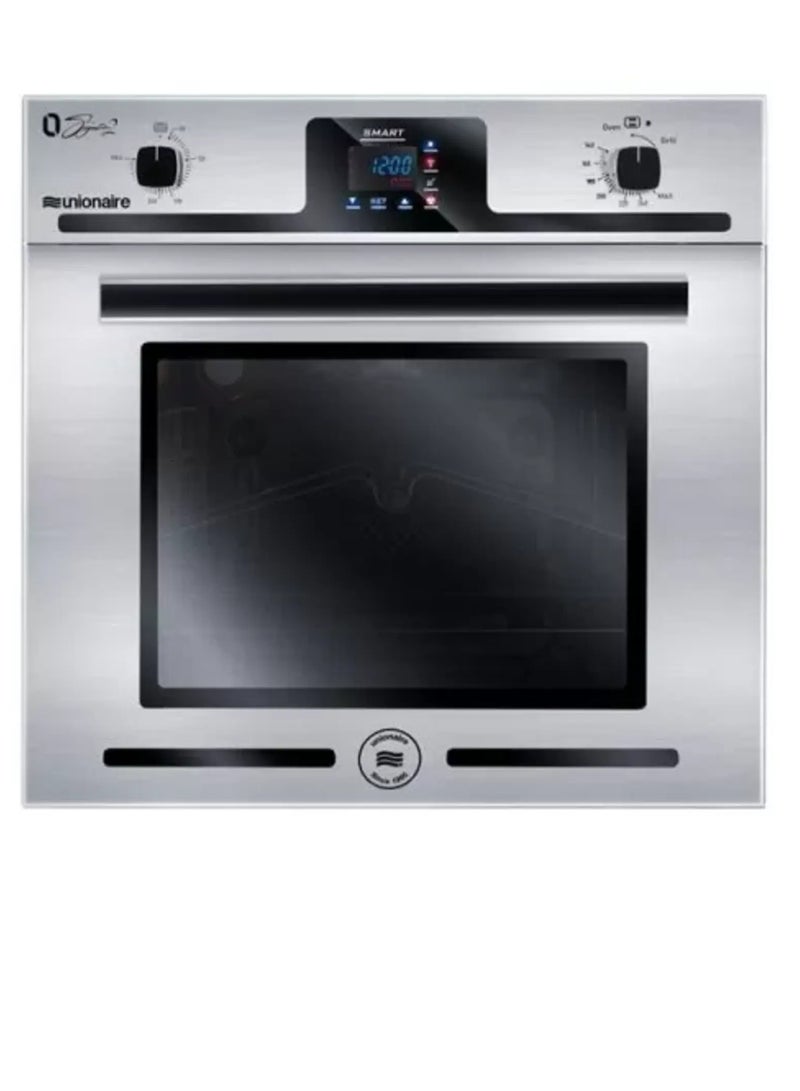 يونيون إير فرن بيلت ان 60 سم يونيون اير70 لتر بالشواية والمروحة استانلس ميكس غاز/ كهربا  MIX-OS-AL - Image 2