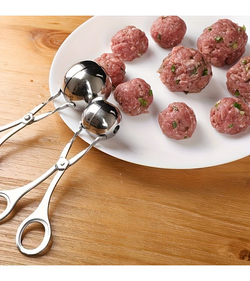 2 Pcs Meatball Maker Large And Small Size Kitchen Gadgets For Easy Meatball Making - Image 1
