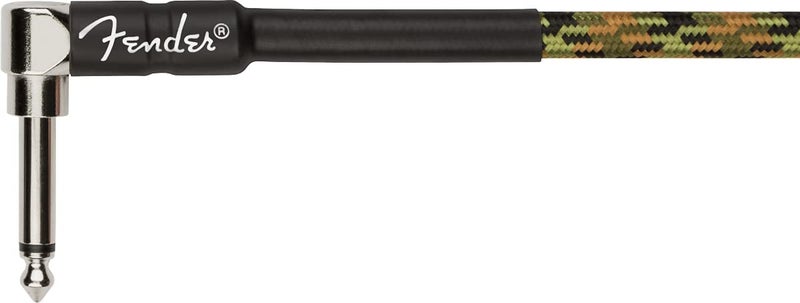 FENDER كابل أدوات فندر الاحترافي بطول 18.6 قدم بزاوية مستقيمة تمويه الغابة - عبوة واحدة - Image 3