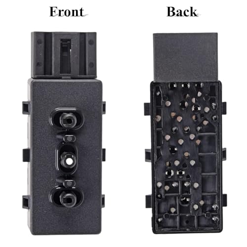 PANNUOSCS Power Seat Adjustment Switch Left Driver Side with Cover 6-Way Replace#9L3Z14A701A, 9L3Z-14A701-A, 5F9T-14B709-AA, 9L3T-14B709-AA Replacement for Ford F-150F-250F-350Explorer (No Cover) - Image 2