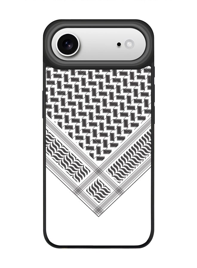 Stylizedd iPhone Air Case, [Compatible with MagSafe] Slim Magnetic cover Phone Case iPhone Air -Victory Shemag(Black) - Image 1