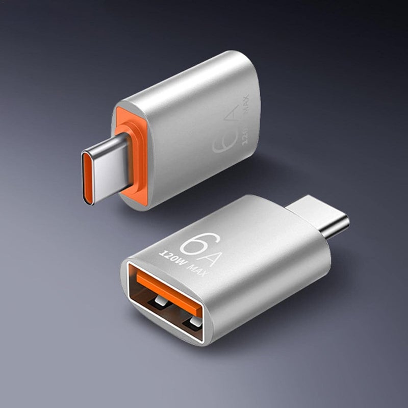 ويندفورج كرافت محول من ذكر إلى أنثى USB، قابس ومحول USB 3.0 إلى النوع C محمول متوافق مع الكمبيوتر وشاحن السيارة والهواتف المحمولة - Image 2