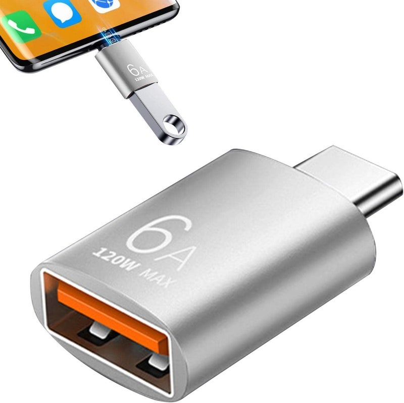 ويندفورج كرافت محول من ذكر إلى أنثى USB، قابس ومحول USB 3.0 إلى النوع C محمول متوافق مع الكمبيوتر وشاحن السيارة والهواتف المحمولة - Image 5