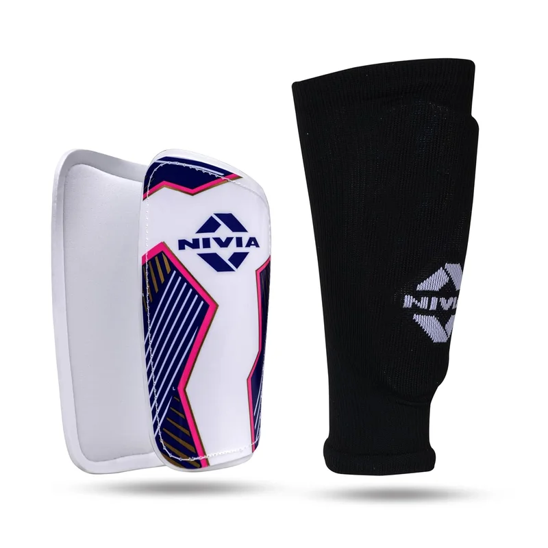 نيفيا Nivia Classic Shin Guards with Lycra Sleeves