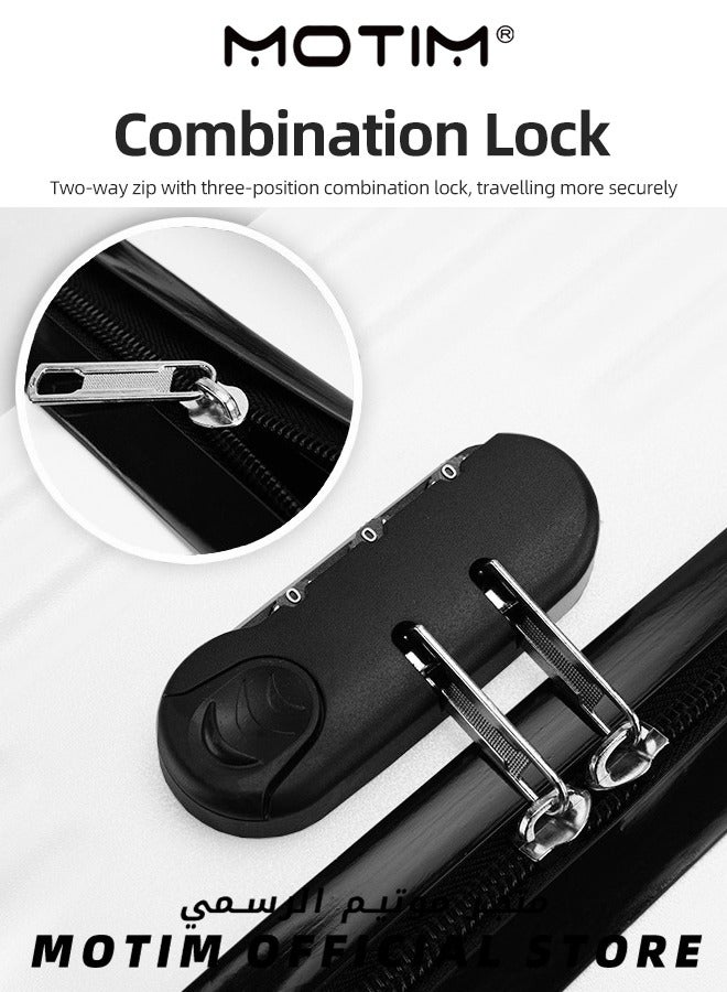 Motim Travel Luggage Carry-On Luggage Kid's Luggage 18 inch Small Luggage with Spinning Wheels Cartoon Suitcase - Image 2