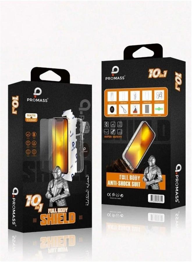 PROMASS The strongest package - full protection package for iPhone 11 Pro (10 in 1) - Image 1