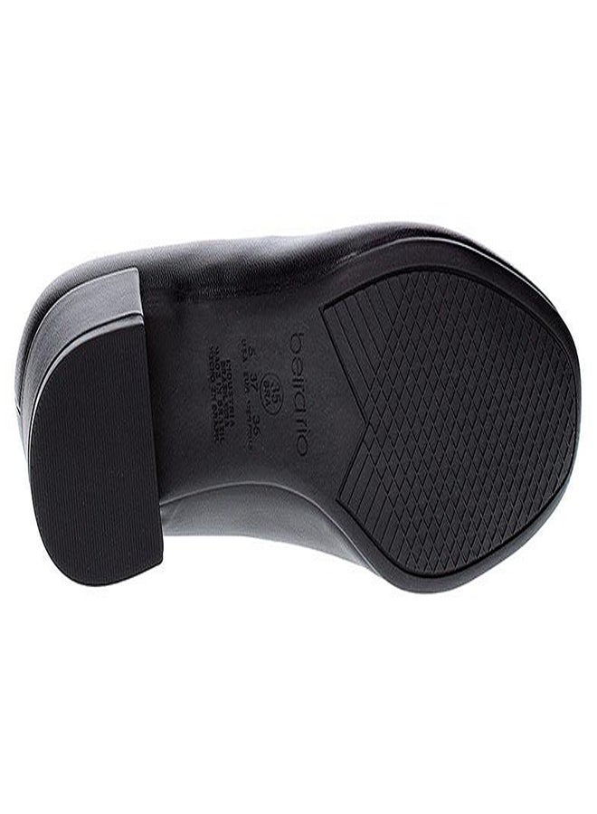 Beira Rio Solid Block Heel Shoes - Image 4