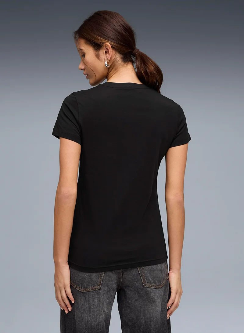 بوما Graphics Floral Cat T-Shirt