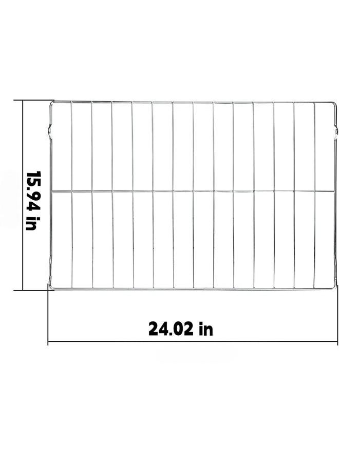 folosem 316496201 316496202 Oven Rack Unit 24.2" x 16" for Frigidaire Range Oven - 316496207, 316404501 （2Pack) - Image 5