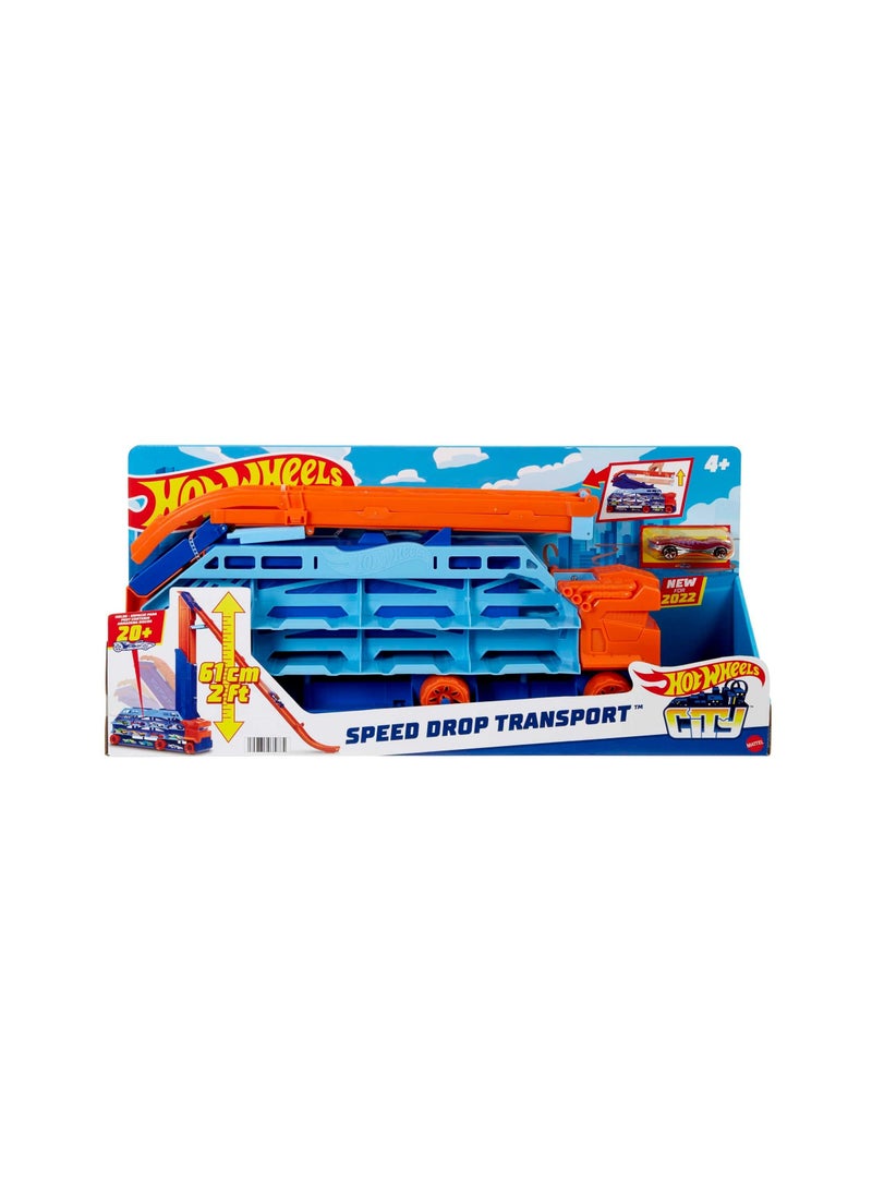 Hot Wheels Hw City Air Drop Hauler​  - Image 1