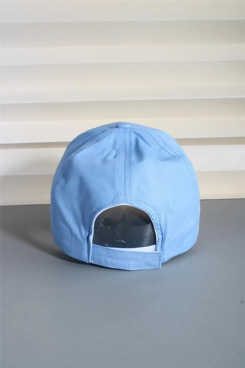 كابيلو Blue Sports Hat Unisex Adjustable Back Velcro 24SAPKADUZ