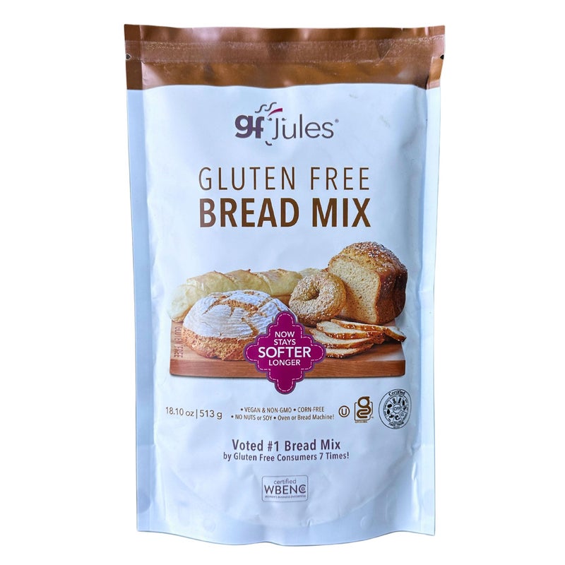 gfJules Certified Gluten Free Bread Baking Mix  Loaf Baguettes Bagels Focaccia and more  No Grit NonGMO Vegan  Certified Top 9 AllergenFree  Kosher  18 Ounces - Image 3
